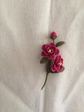 Crimson Brooch