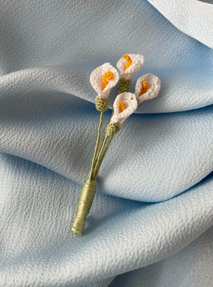 Lily of Grace Brooch